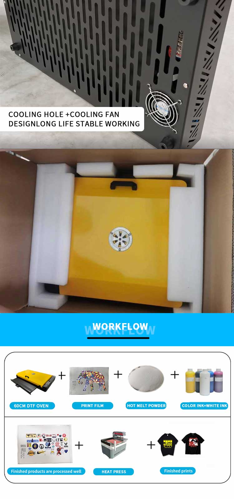 vantagem do forno dtf