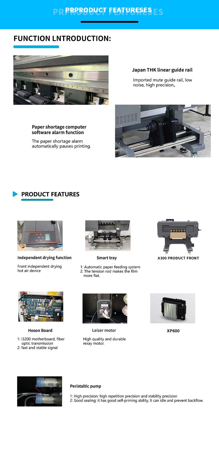 Vantagem da impressora A3 dtf