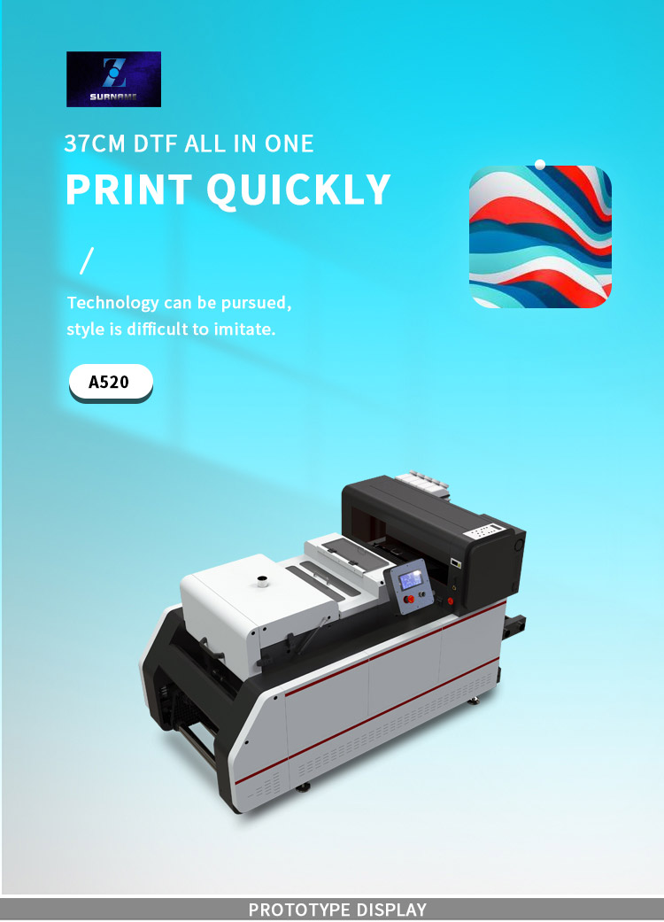 Impressora A3 dtf com agitador em um